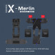 U.T.A Universal Tactical Alliance X-Merlin Laser Cutting Plate Carrier Tactical Vest