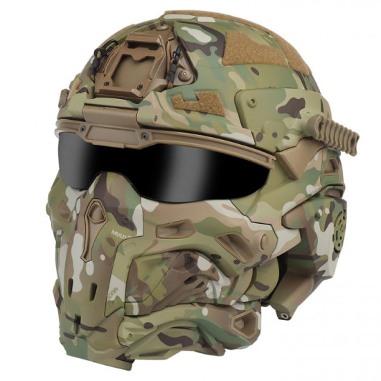 HL-98 Tactical Helmet with Built-in Communication Earphone