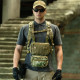 Multi-purpose Molle Tactical Outdoor Commuter Vest Accessory Chest Pack