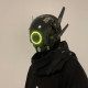 Cyberpunk Helmet Mask Cyberpunk Futuristic Helmet Cyberpunk Mask techwear Cyberpunk Cosplay with LED Lights