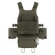 Outdoor Military Tactical Armor Warriors Protective Vest + Chest Hanging Kit