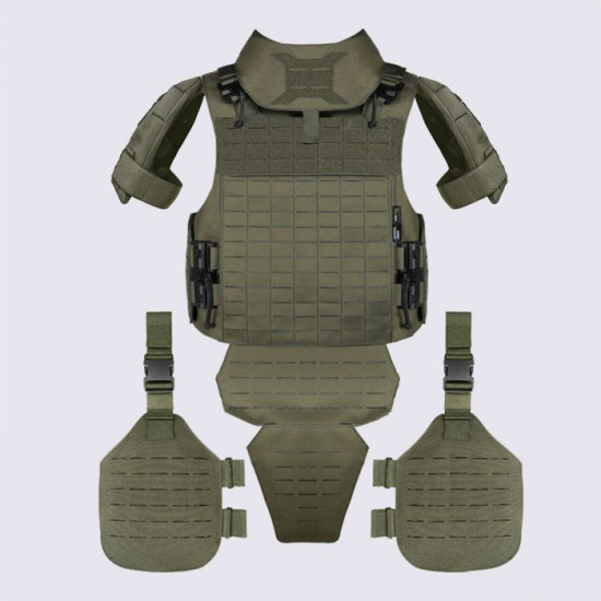 Universal Armor Heavy Tactical Armor Full Set Level ⅢA Protection Upgrade Kit