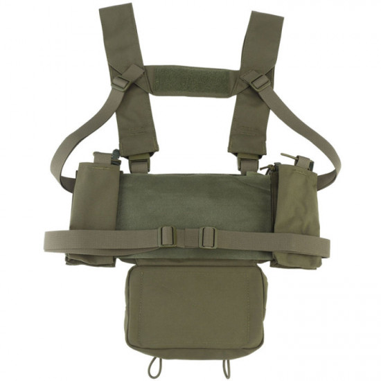 Tactical Multi-functional Expandable Chest Rig with Quick Detach System