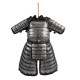 Retro Style Ancient Lamellar Armor Outfit with Helmet