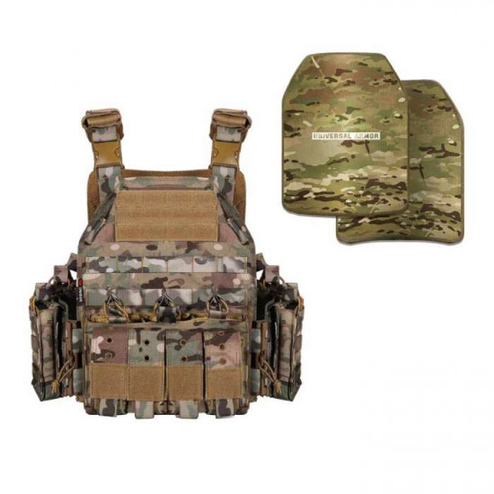 UTA NIJ Level IIIA Body Armor and Yakeda Ghost Plate Carrier Package