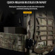 PlateFrame Modular Hollow Lightweight Tactical Vest Jacket with Heat Dissipation Lining