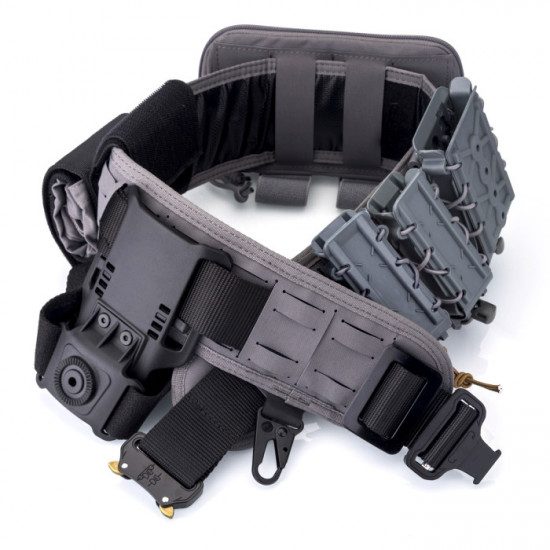 Matt Nylon Tactical Belt Waist Harness+Adjustable Duty Drop Attachment+Magazine Box Cover FOR5.56/7.62 Magazine Box