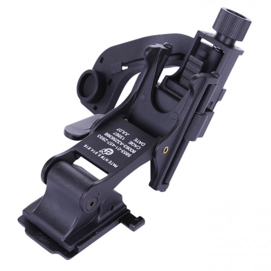 NVG Metal Mount Adapter with J Arm for AN/PVS PVS-14 - Black