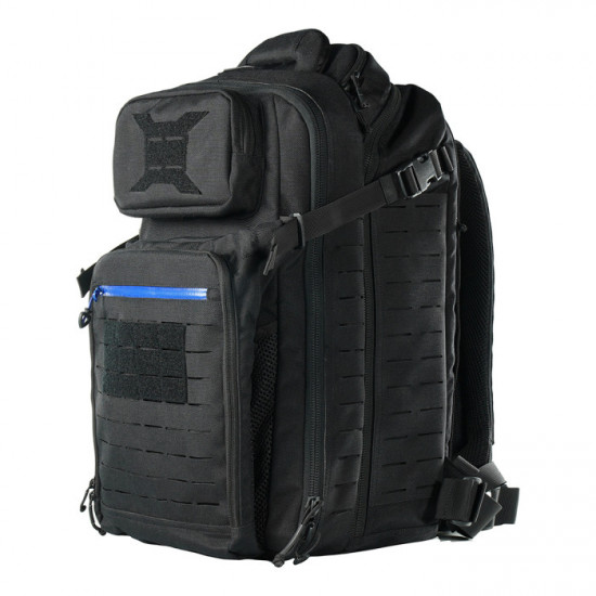 Modular Tactical Backpack MOLLE System with Level IIIA Bulletproof Armor Plate Package