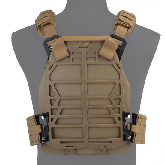 PlateFrame Modular Hollow Lightweight Tactical Vest Jacket with Heat Dissipation Lining