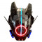 Cyberpunk Helmet Future Punk Luminous Tech Mask