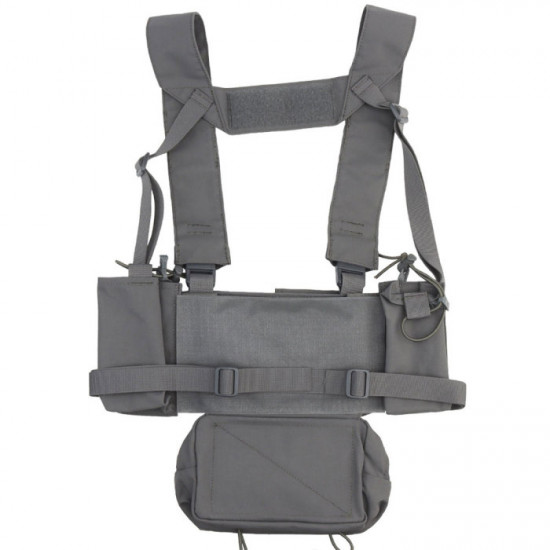 Tactical Multi-functional Expandable Chest Rig with Quick Detach System