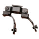 AN/PVS-14 Dual Bracket Holder for Binocular Night-vision Compatible with Wilcox L4G24 NVG Mount