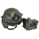 HL-98 Tactical Helmet with Built-in Communication Earphone