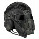 HL-99 Protective Helmet with Built-in Communication Earphone