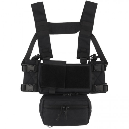 Tactical Multi-functional Expandable Chest Rig with Quick Detach System