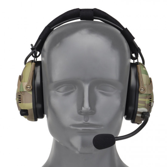 TacticalXmen Anti-noise Tactical Bluetooth Headset with Silicone Earmuffs