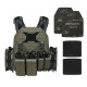 Level III Body Armor and Plate Carrier Package