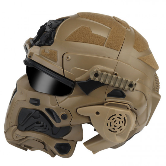 HL-98 Tactical Helmet with Built-in Communication Earphone