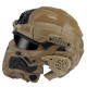 HL-98 Tactical Helmet with Built-in Communication Earphone