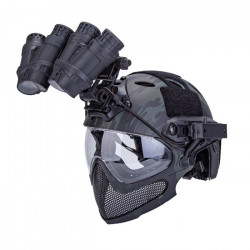 Navigator Multifunctional Combination Helmet with Four Cylinder Binocular Night Vision Model