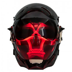 Cyberpunk Helmet Mask Cyberpunk Futuristic Punk Mecha Skull Head Mask