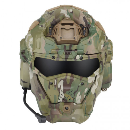 HL-99 Protective Helmet with Built-in Communication Earphone