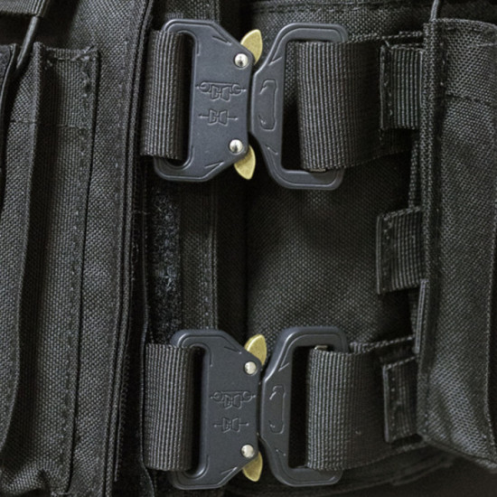 YAKEDA Quick Release Molle Combat Plater Carrier Tactical Vest