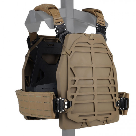 PlateFrame Modular Hollow Lightweight Tactical Vest Jacket with Heat Dissipation Lining