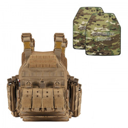 Level IV Body Armor with Quick Release Tactical Plate Carrier