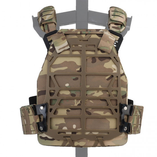 PlateFrame Modular Hollow Lightweight Tactical Vest Jacket with Heat Dissipation Lining