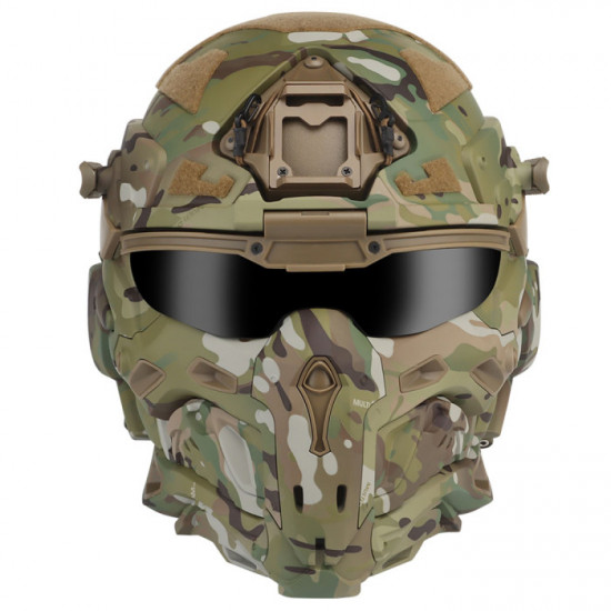 HL-98 Tactical Helmet with Built-in Communication Earphone