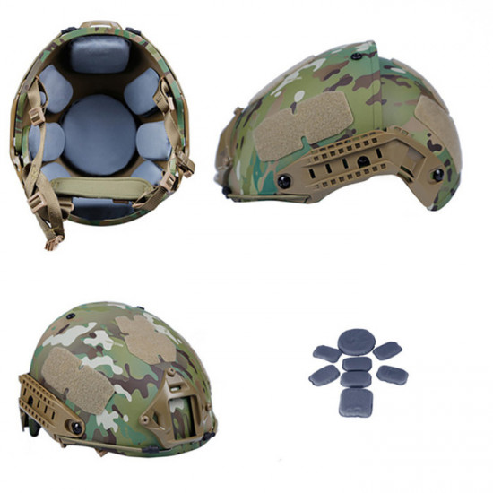 2 In 1 AirFrame Helmet CS Field Combat Tactical Helmet