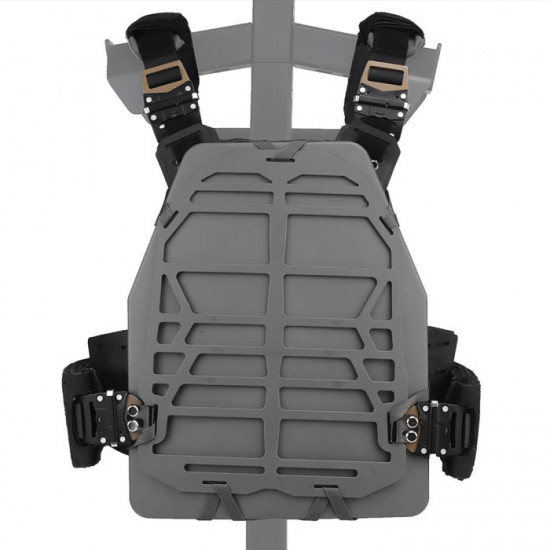 PlateFrame Modular Hollow Lightweight Tactical Vest Jacket with Heat Dissipation Lining