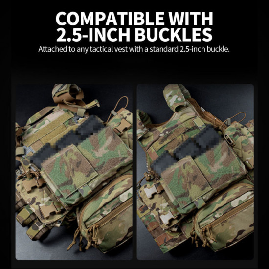 Tactical Multi-functional Expandable Chest Rig with Quick Detach System