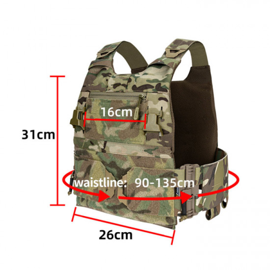 FCSK 3.0 Low-Visibility Lightweight Quick-Release Tactical Vest Set