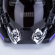 Punk Gothic Cyber Tactical Mask with Chargeable Lights Cosplay Prop (Rhythm Version)