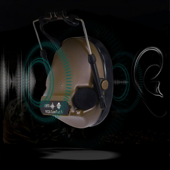 FMA FCS C3 ACH Military Style Noise Canceling Headset