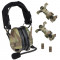 Anti-noise Tactical Bluetooth Headset with Silicone Earmuffs