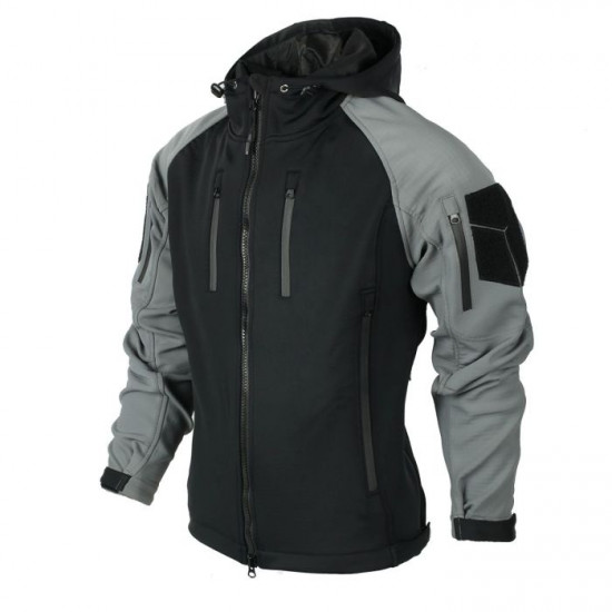 Outdoor Waterproof Insulated Soft Jacket Hooded Coat