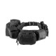 YAKEDA Camouflage Tactical Belt Girdle Equipped With Cartridge Pocket Accessory Bag Outdoor Training Military Fan CS Equipment Field Special Girdle Molle Belt