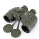 HD Night Vision Military Binoculars with Compass Waterproof Telescope