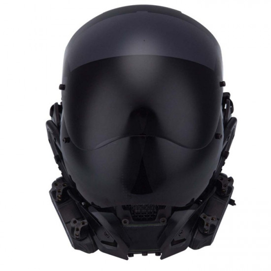 Cyberpunk Helmet Mask Cyberpunk Futuristic Helmet Cyberpunk Mask techwear with Light