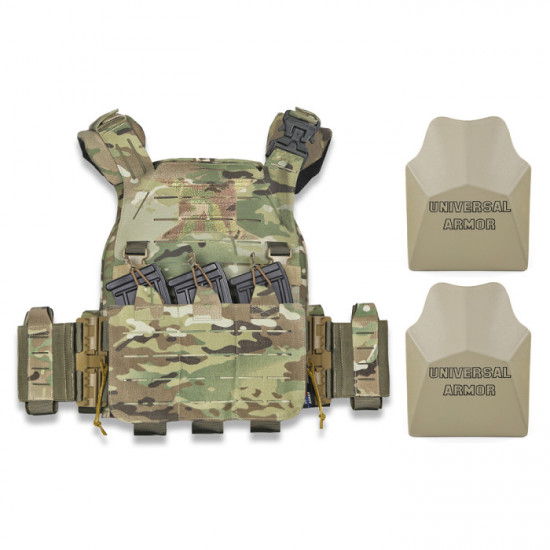 UTA X-RAPTOR Lightweight Tactical Plate Carrier Vest with NIJ Level III Body Armor