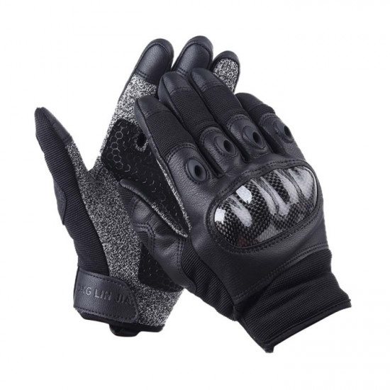 Tactical Outdoor Off-Road Motorcycle Armor Suit with Level III Cut-Resistant Tactical Gloves