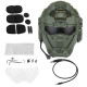 HL-99 Protective Helmet with Built-in Communication Earphone