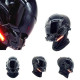 Cyberpunk Helmet Mask Cyberpunk Futuristic Helmet Cyberpunk Mask techwear with Light