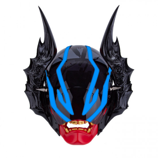 Punk Hannya Demon Luminous Rechargeable Mask