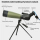 Astronomical Monocular Telescope High Magnification Outdoor Birdwatching Scope