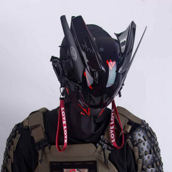 Cyberpunk Helmet Mask Cyberpunk Futuristic Helmet Cyberpunk Mask techwear Cyberpunk Cosplay